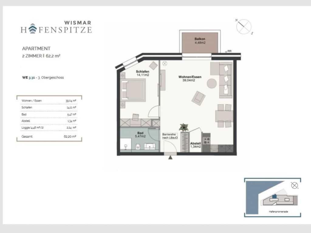 Hafenspitze App 31 Apartment Wißmar Екстериор снимка
